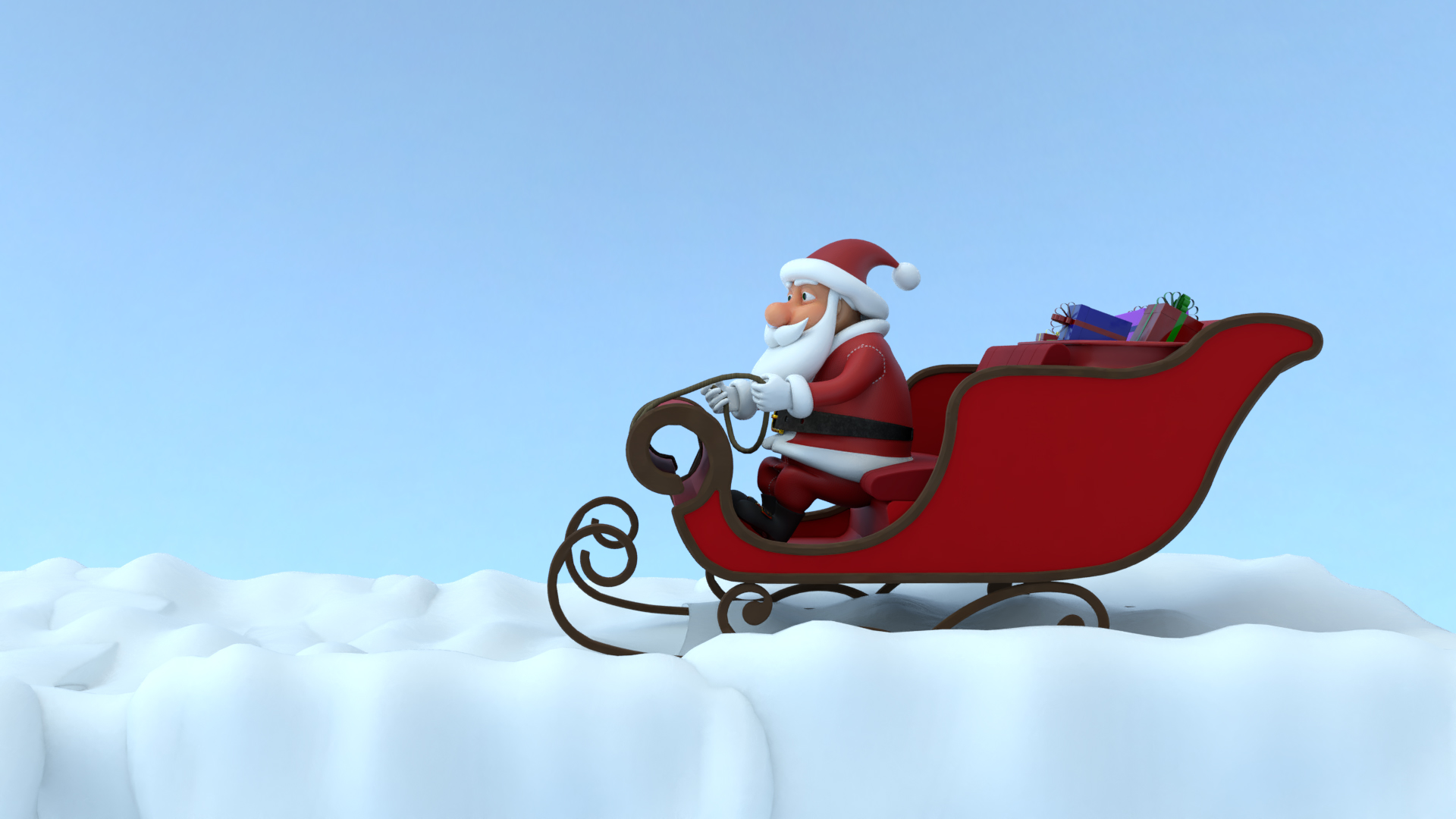 BEC Entertainment Roboter Bildschirme Screens Weihnachtskarte KUKA